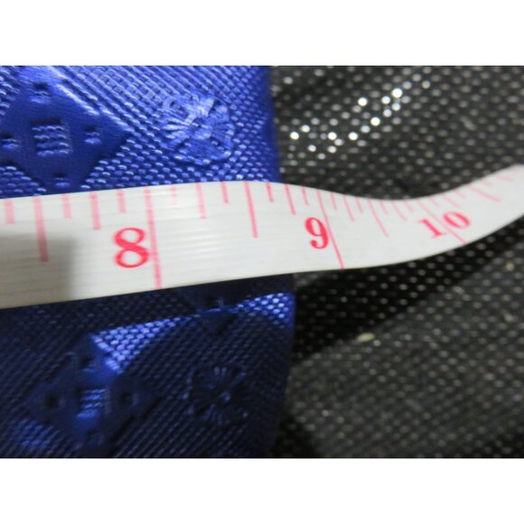 BOGO FORTEXO Cobalt Blue PU Diamond Pattern leather 3 bag crossbody set New - Picture 14 of 16